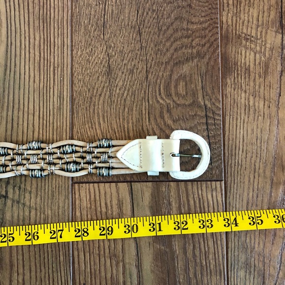 VTG 80s Boston Proper leather belt - Picture 4 of 8